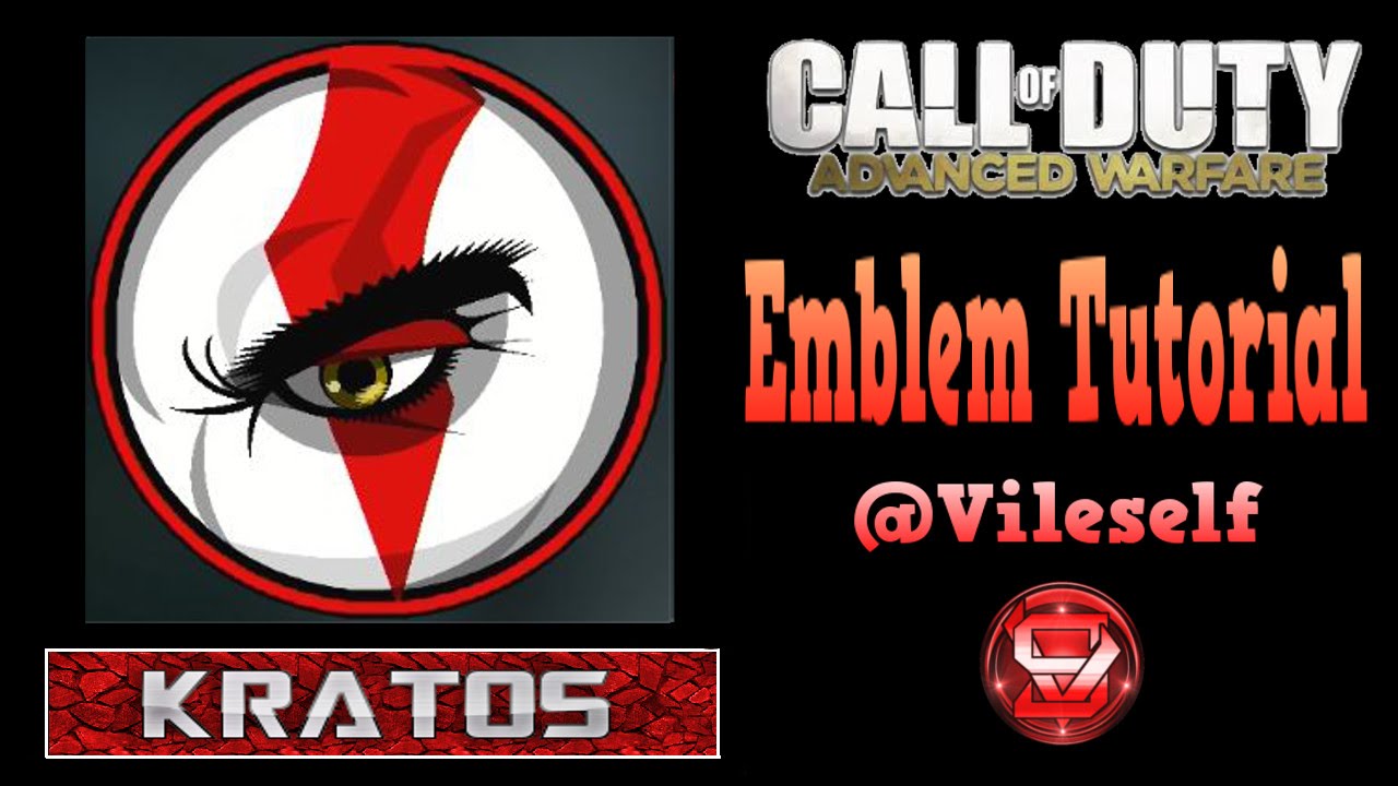 Advanced Warfare Emblem Tutorial: Kratos (God of War)