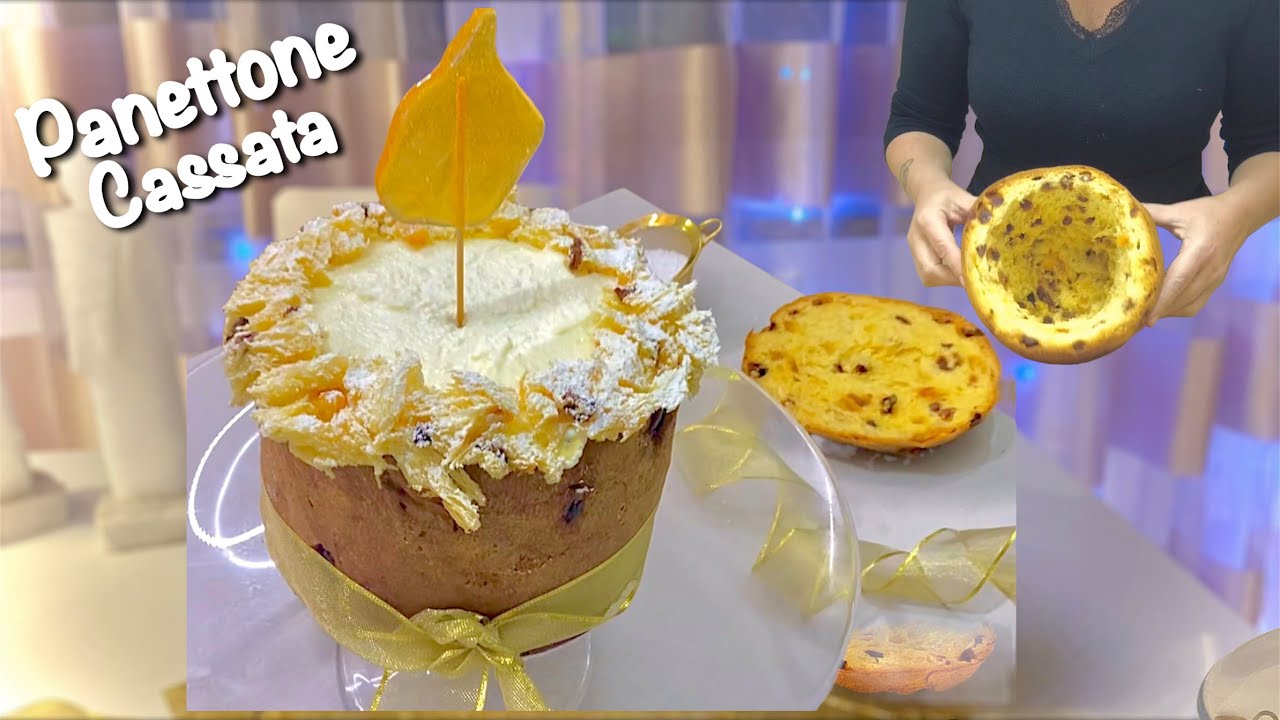 ТОРТ ПАНЕТТОНЕ КАССАТА вкус быстро и легко ВСЕ ХОЛОДНОЕ, даже сливки