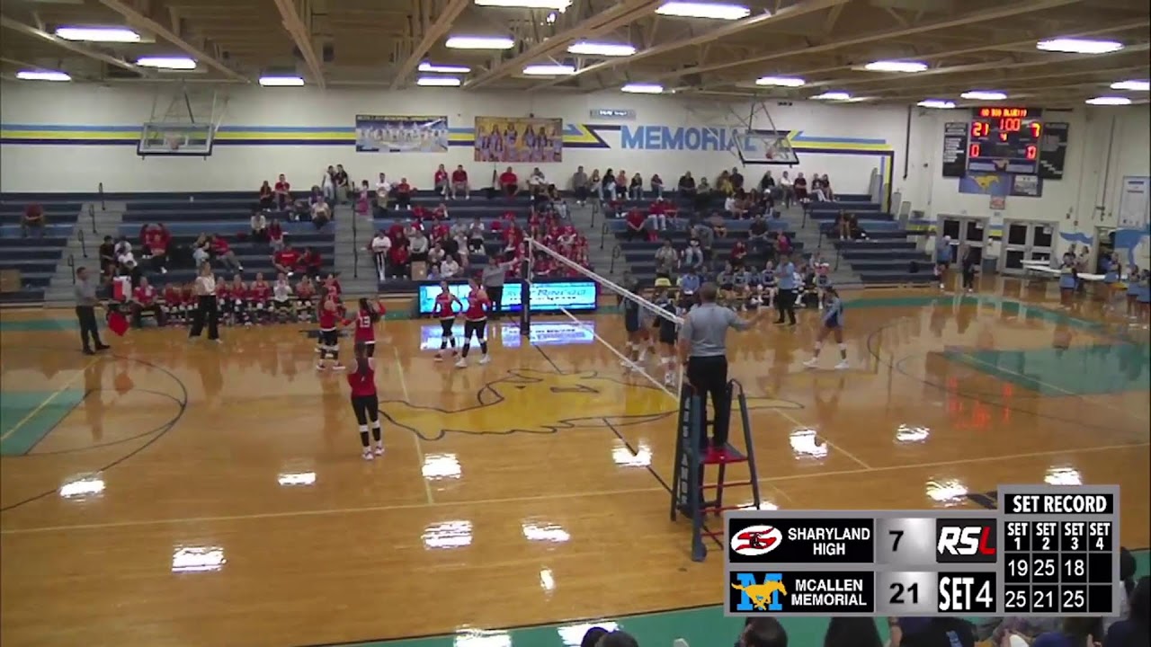 Volleyball: Sharyland High at McAllen Memorial 8.19.25