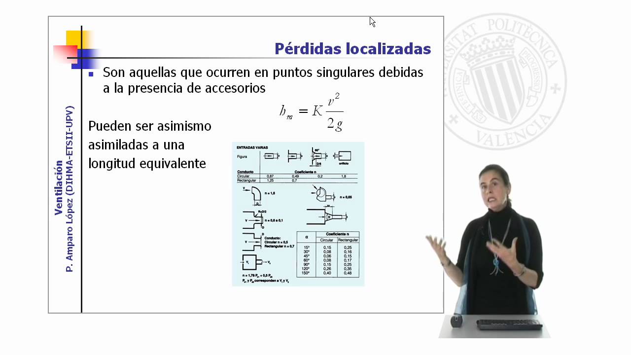 El flujo de aire por conductos en las instalaciones de ventilaci&oacute;n | 4/6 | UPV