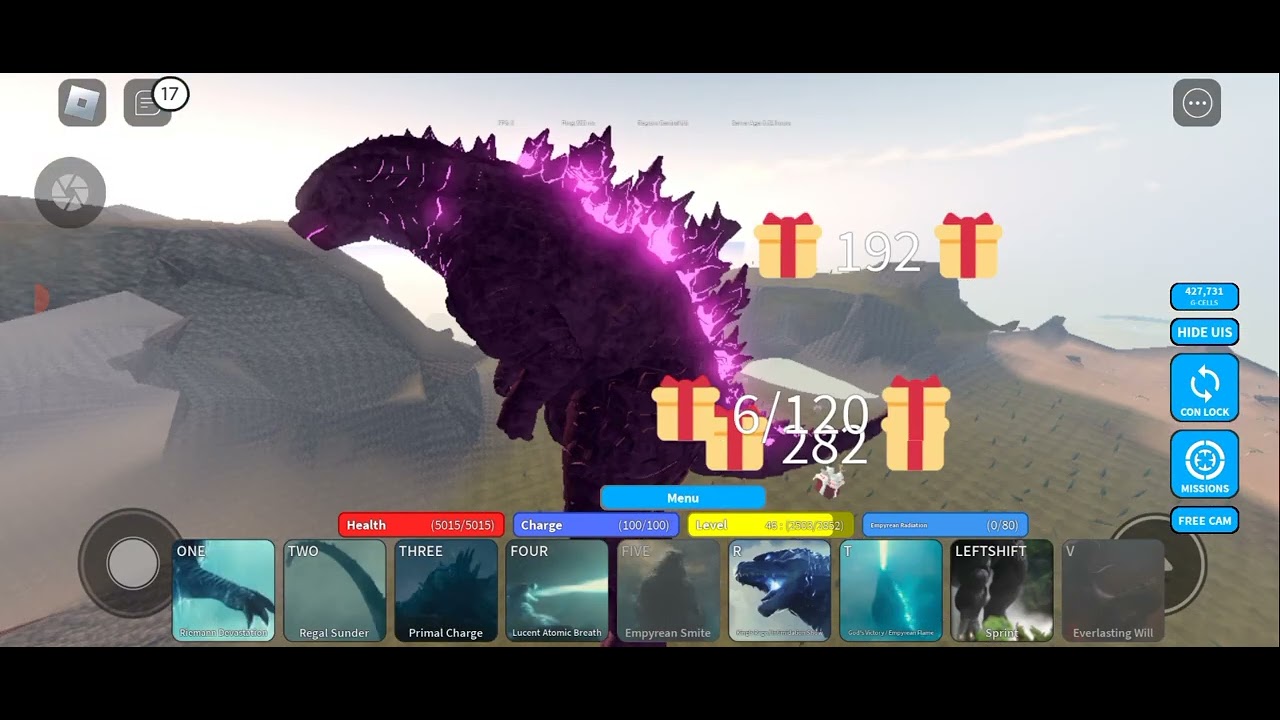 trying to make godzilla 2019 look like gxk godzilla in roblox! #kaijuuniverse #gaming #roblox #goji