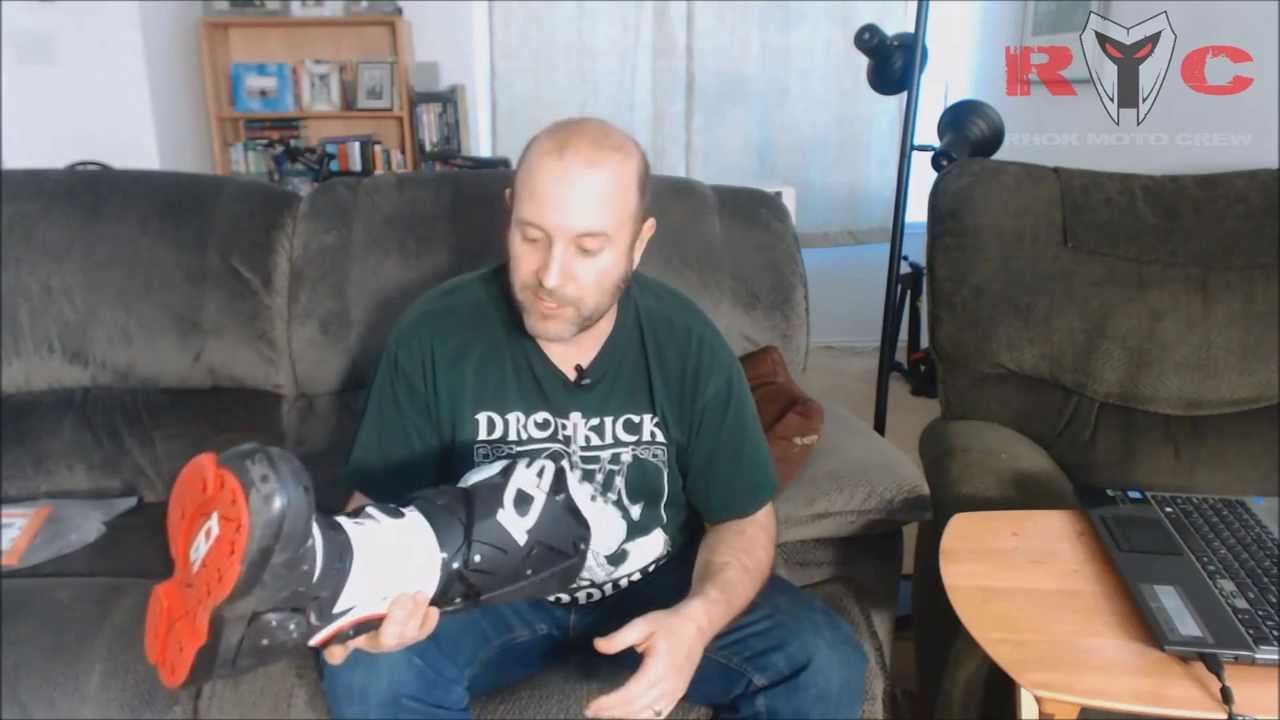 How to install the supermoto soles on Sidi Crossfire 2 SRS boots