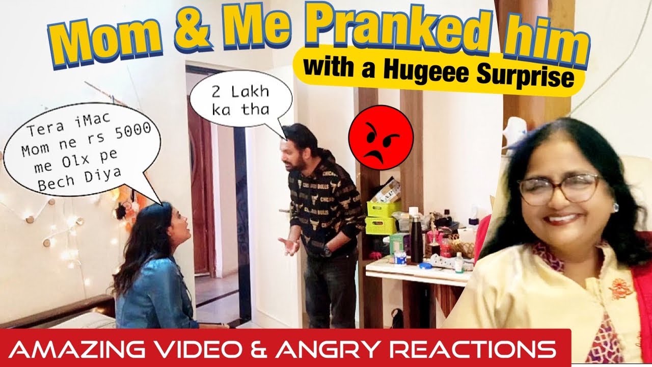 Sold His iMac for Rs 5000/- His Mom & Me Pranked Him with Huge Surprise