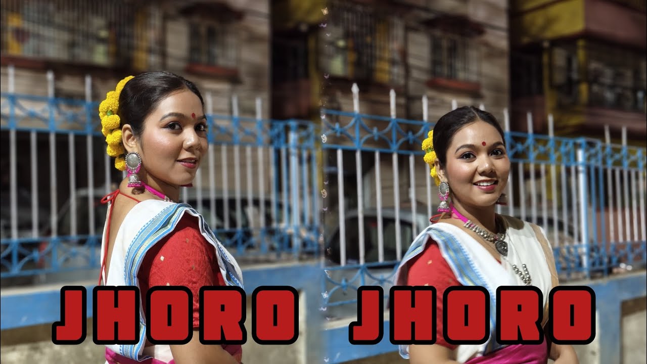 Jhoro Jhoro Jhoro Jhoro Jhore Ronger Jhorna - Basant Utsav Performance Dance Video #trending 