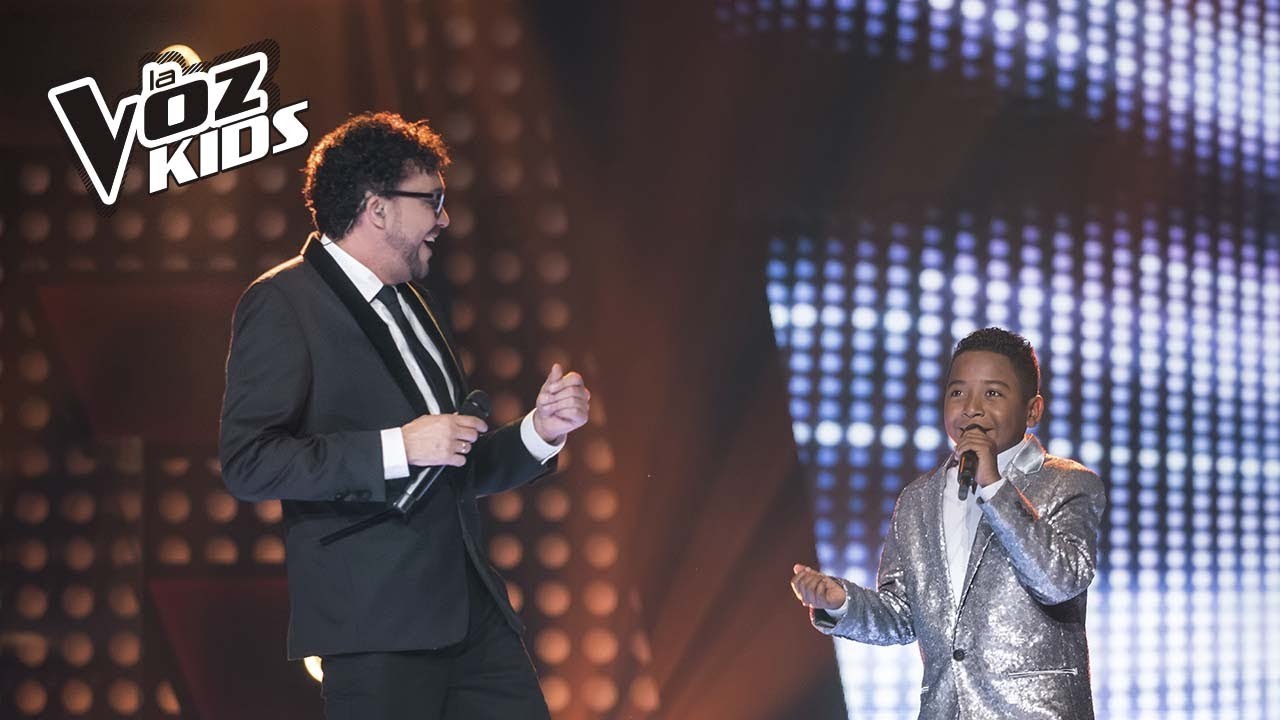 Carlos Mario y Andr&eacute;s Cepeda cantan El Carpintero del Amor | La Voz Kids Colombia 2018