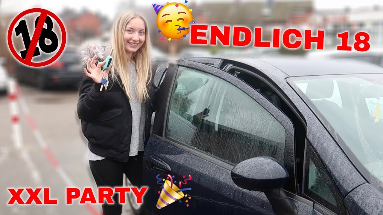 Erste mal ALLEINE Auto fahren...😱Mein Geburtstag