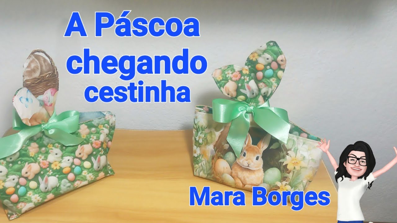 #passoapasso cestinha de Páscoa 
