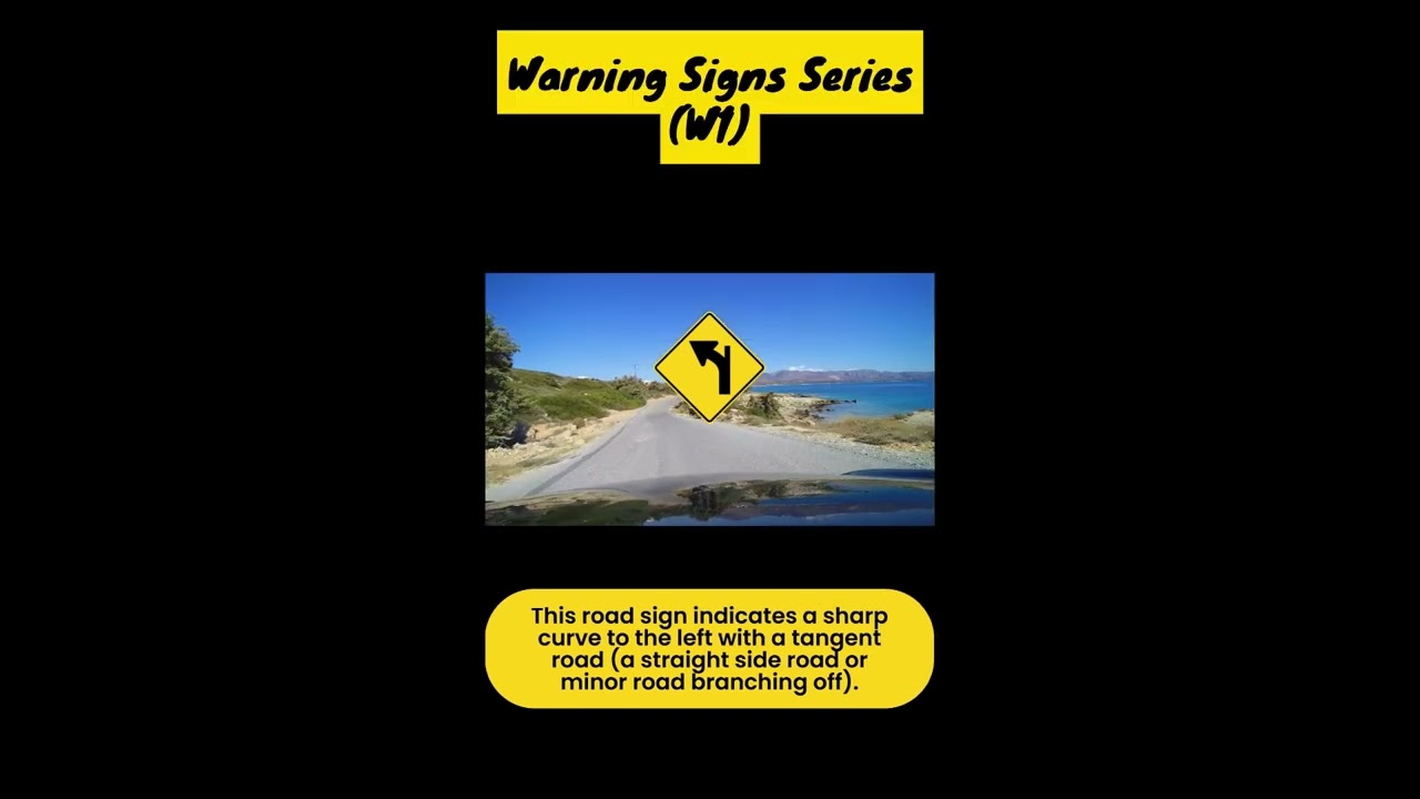 USA Traffic Warning Signs 2026 | Must Know Road Signs for DMV Test 🔥