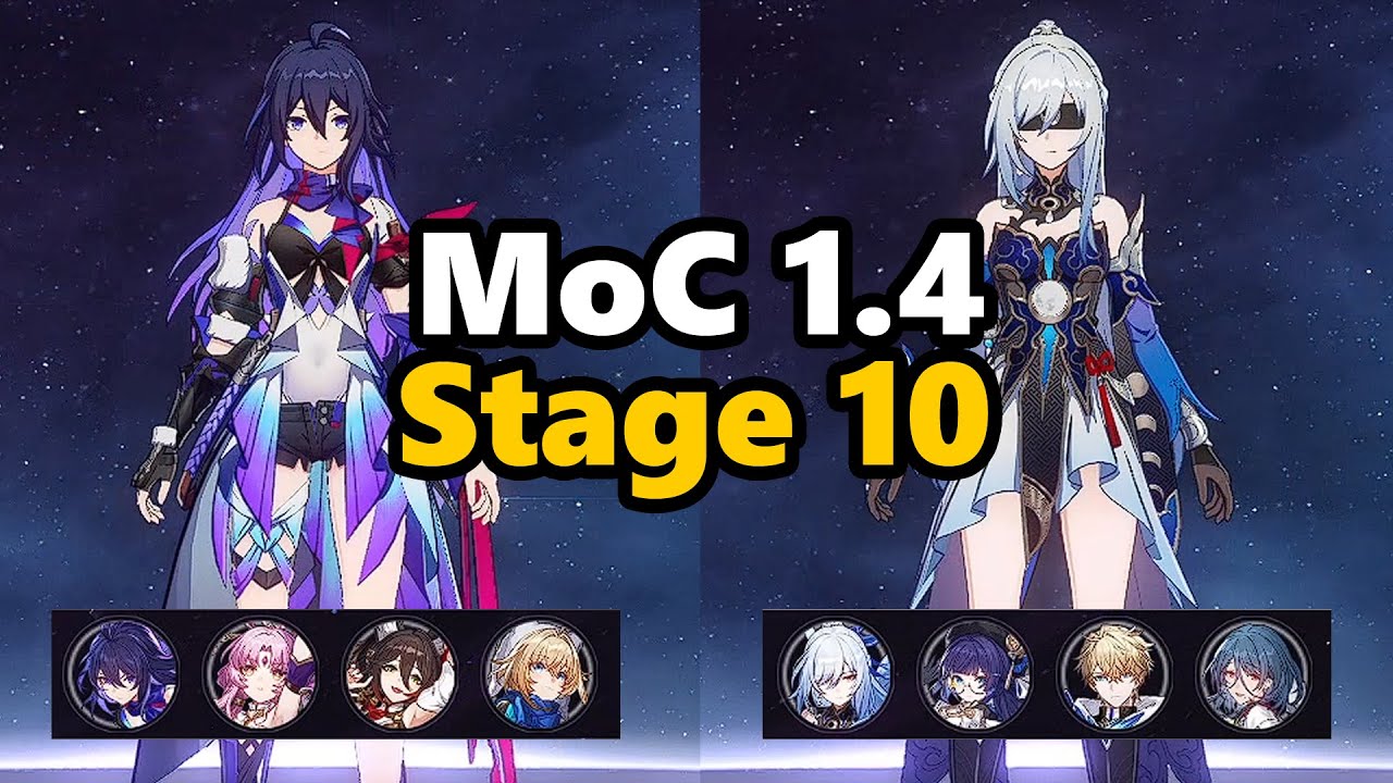 Full Stars Memory Of Chaos 10 Honkai Star Rail 1.4