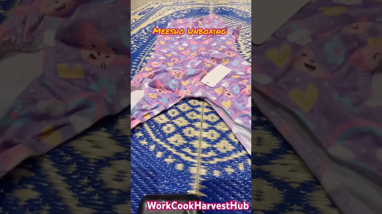 👧 Kids Swimwear | @Meesho Unboxing | Girls Swimsuit | Kids Swimming costume 