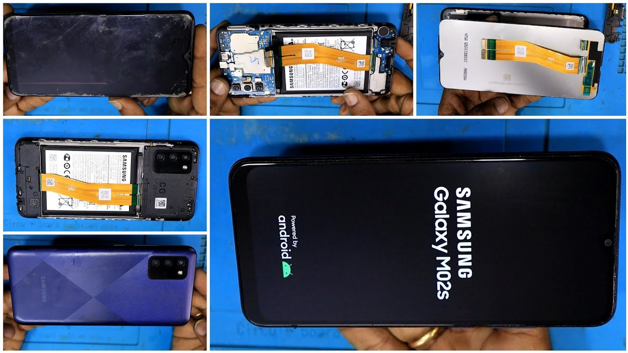 Samsung m02s display problem / Samsung m02s display change / disassembly / back panel open