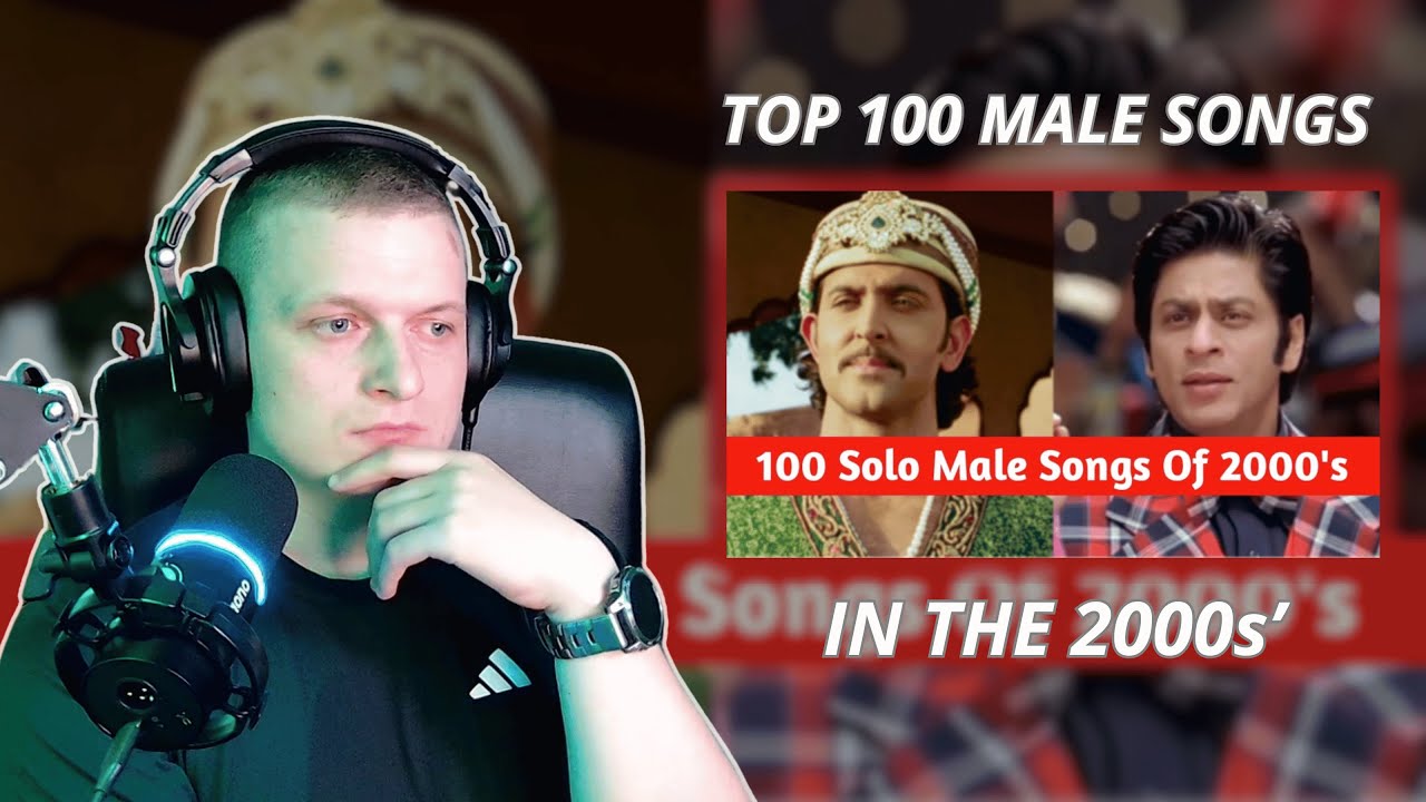 Reacting To Bollywood's 100 Solo Male Songs of 2000's!
