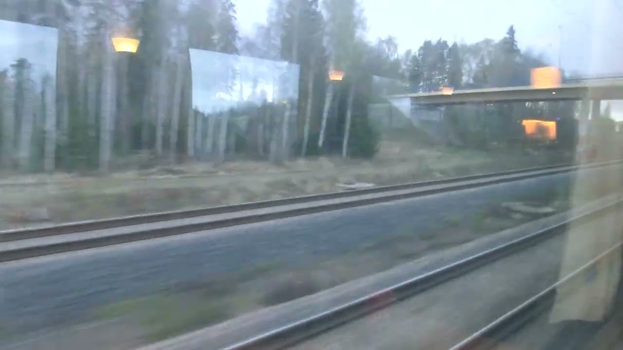 Santa Claus Express (Night train of VR) Side View