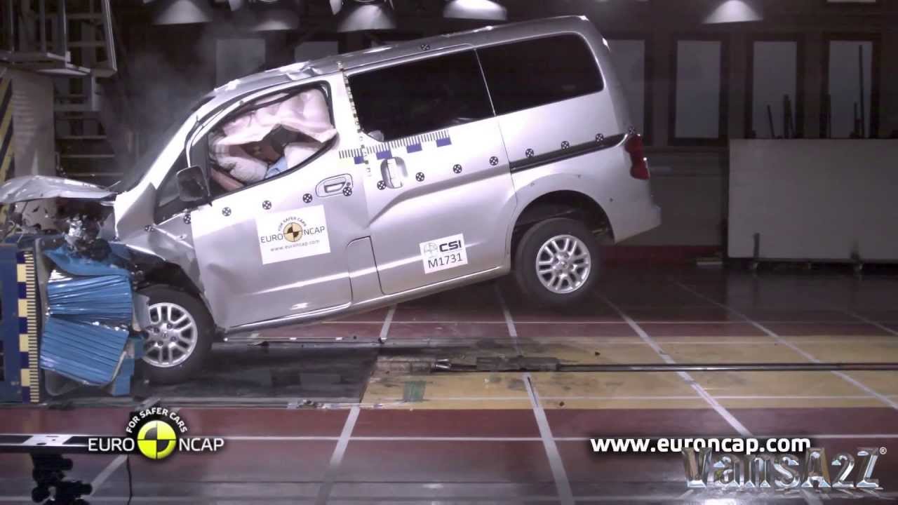 Nissan NV200 - Three-Star Euro NCAP Safety Rating