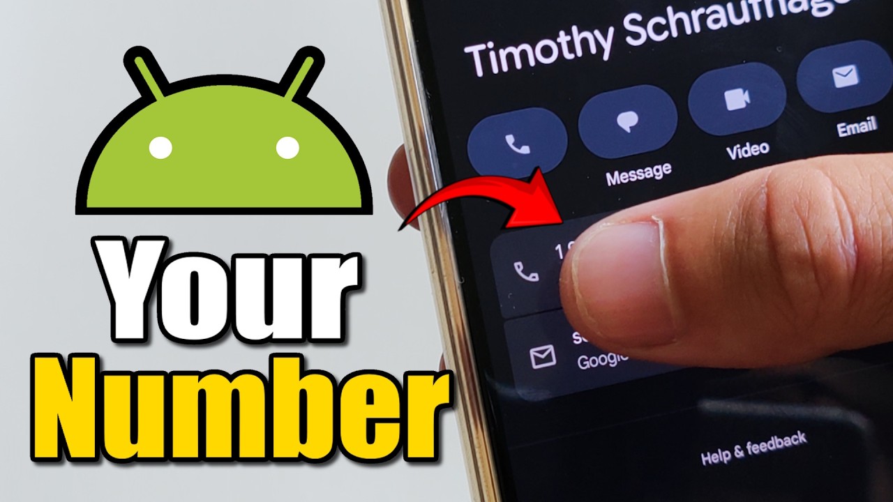Как узнать свой номер телефона на Android (простое руководство)