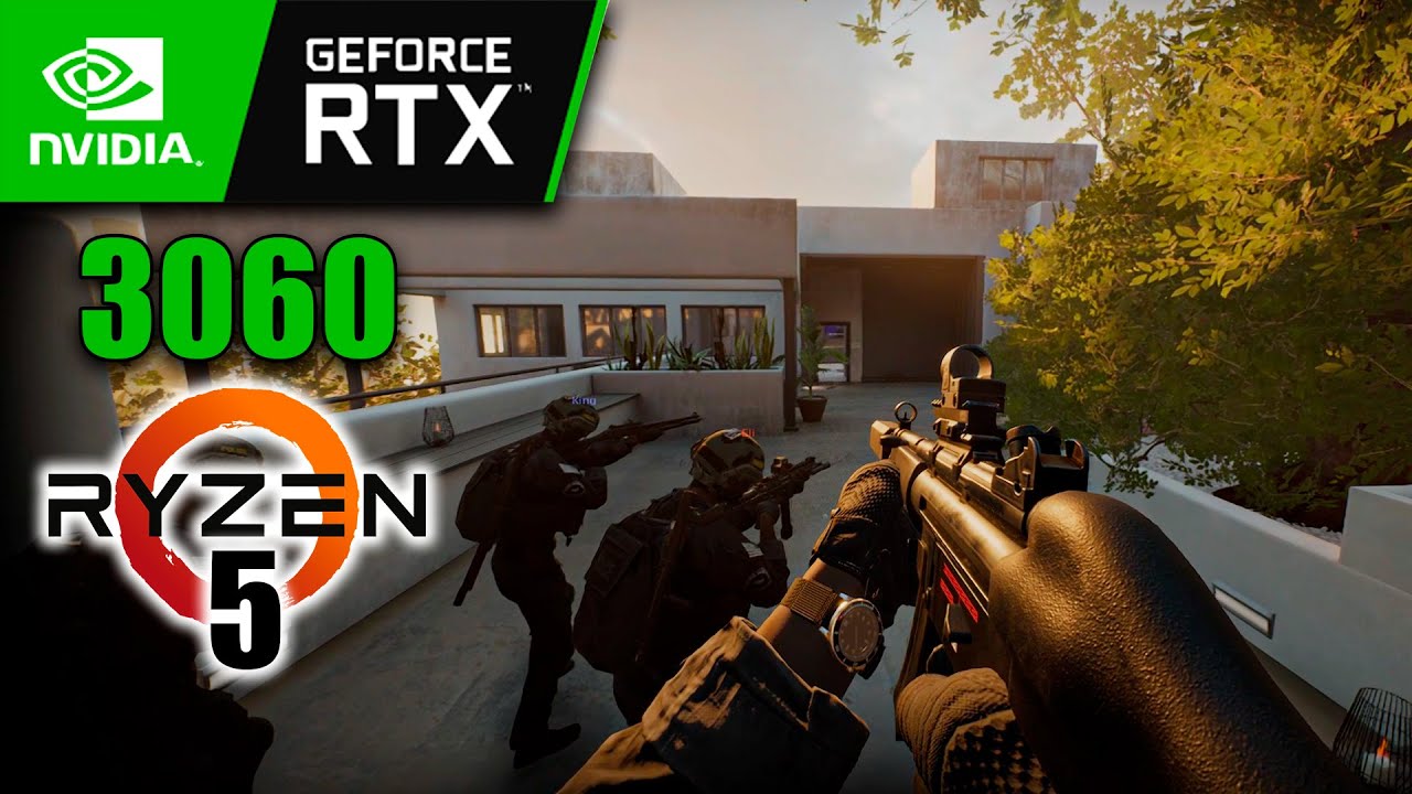 Ready or Not: RTX 3060 12GB & RYZEN 5 5600G Benchmark 1080p Max Grapichs - Dlss On