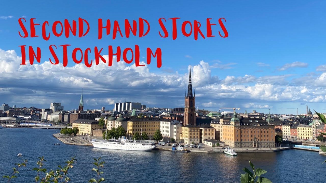 Secondhand stores in Stockholm 2022