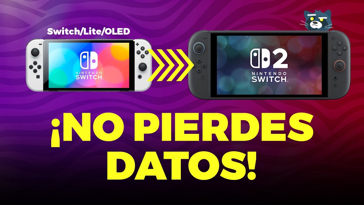 NINTENDO SWITCH 2: Configuración inicial y transferencia entre consolas