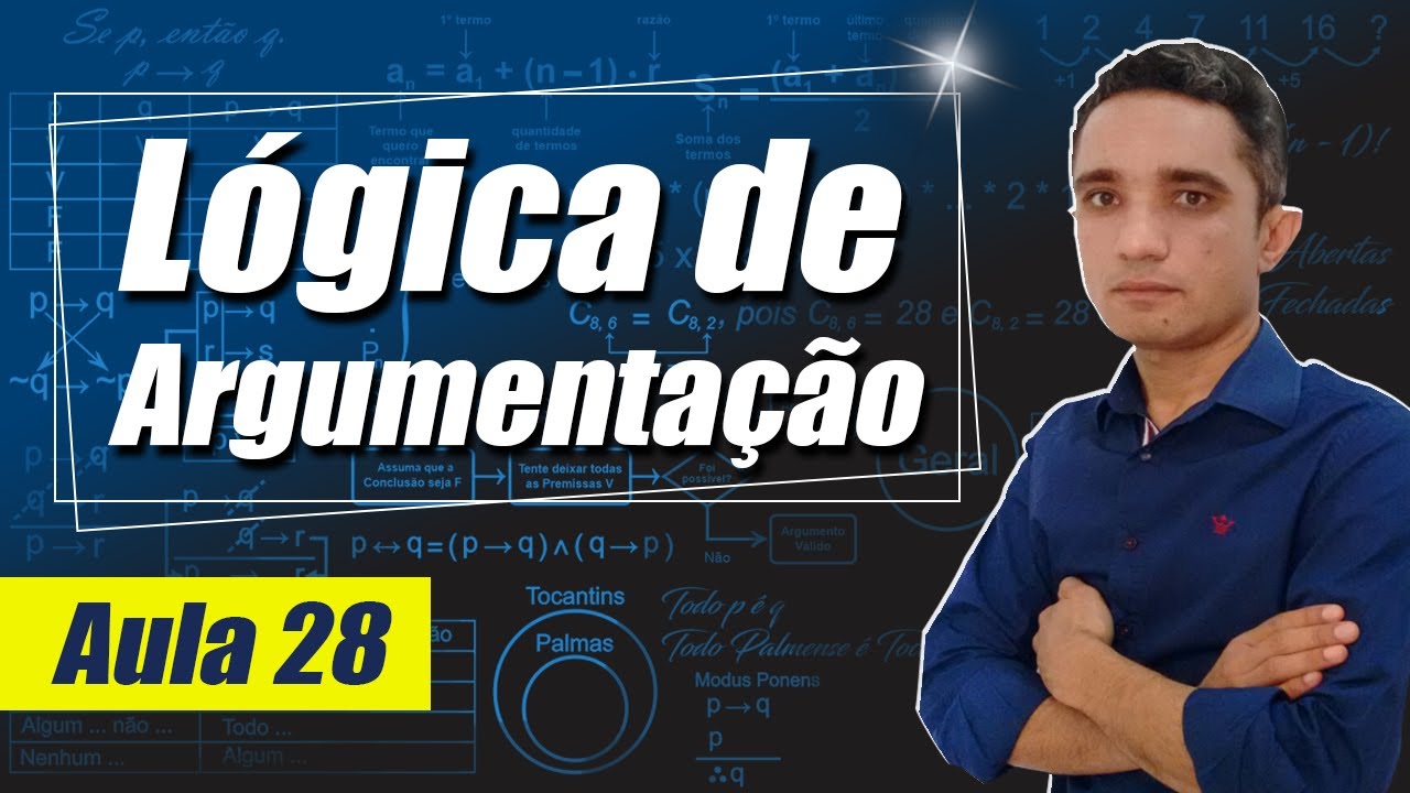 Aula 28 - Verificação da Validade de um Argumento através da técnica da 