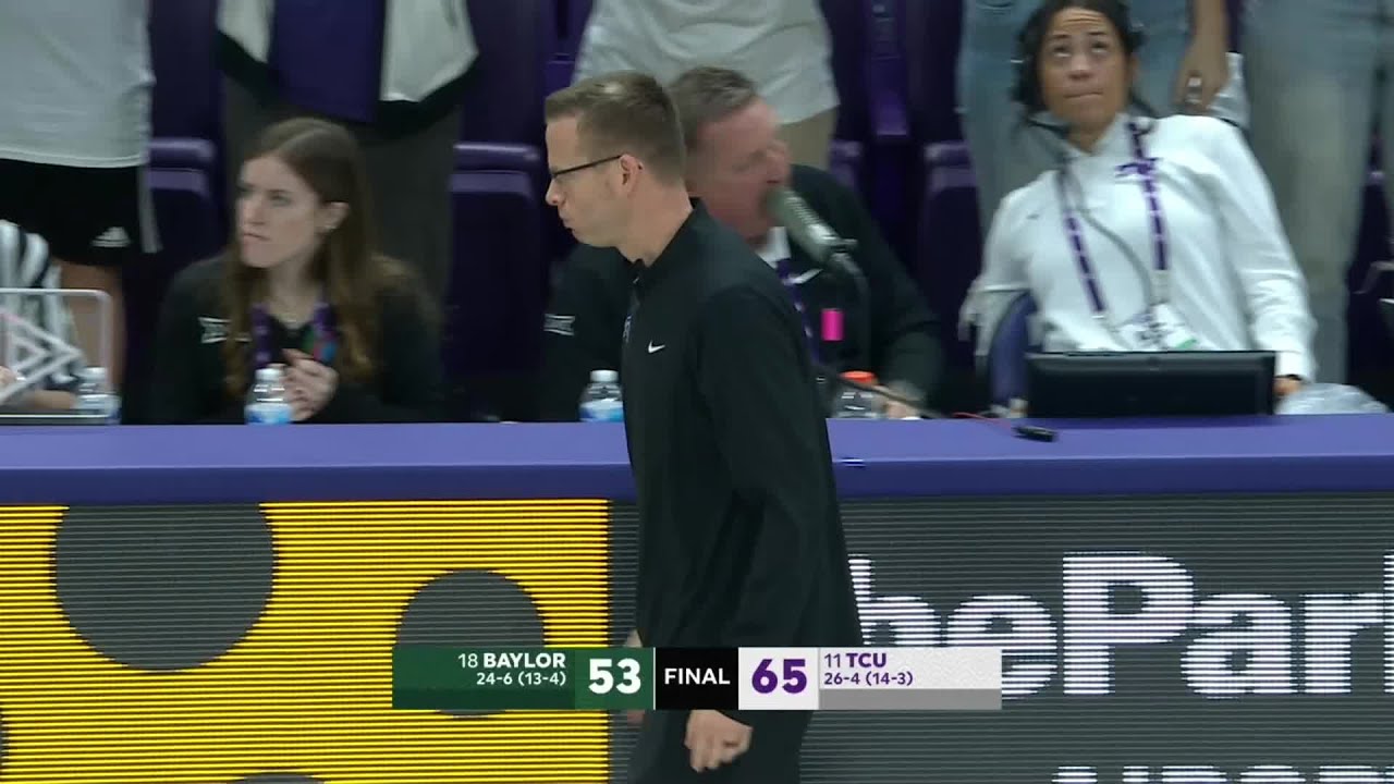 Baylor Basketball (W): Condensed Game at TCU | March 1, 2026