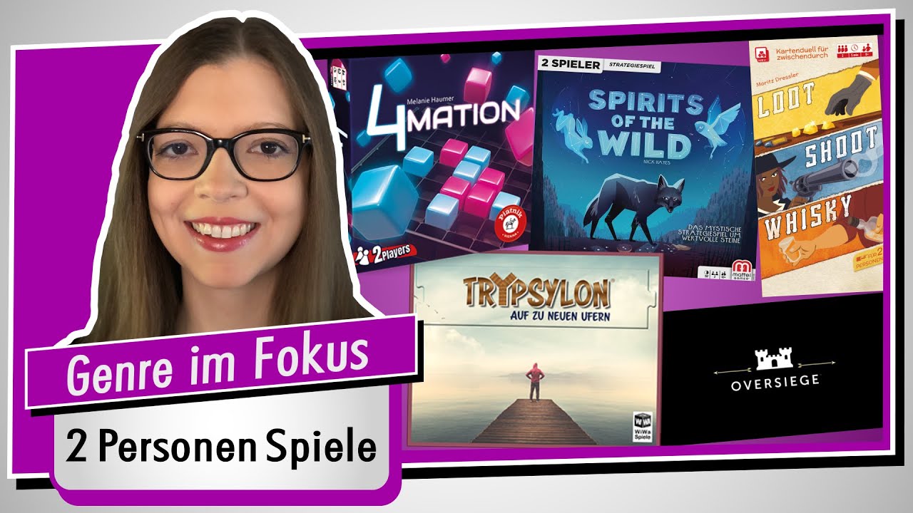 Genre im Fokus 32 - F&Uuml;NF 2-Personen Spiele im Vergleich - Spiel doch mal...!