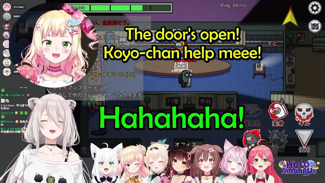 Iroha Watching Botan Outplays A Panicking Nenechi and Koyori by Playing Mind Games