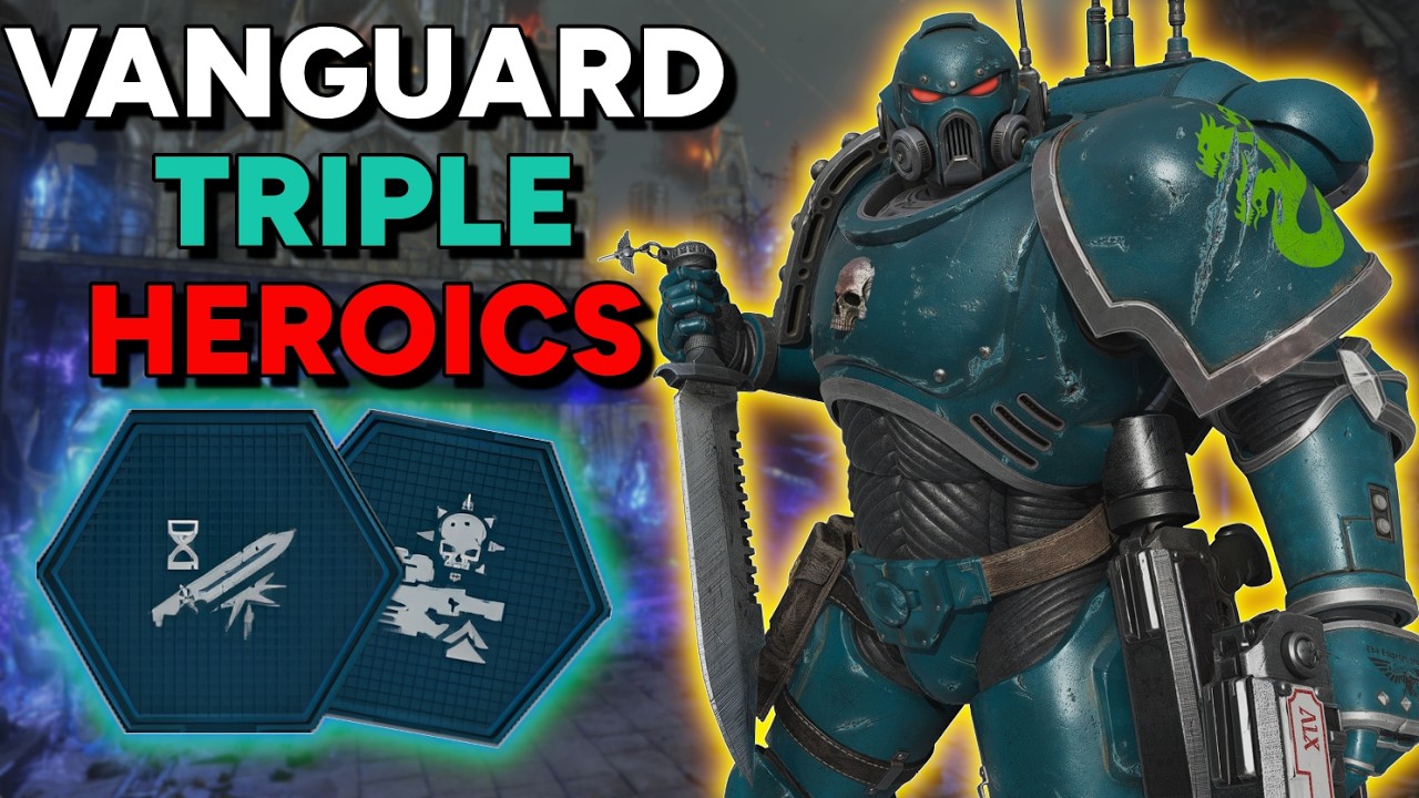 Vanguard DISMANTLES Chaos & Xenos With Triple Heroics Build - True Solo Absolute | Space Marine 2