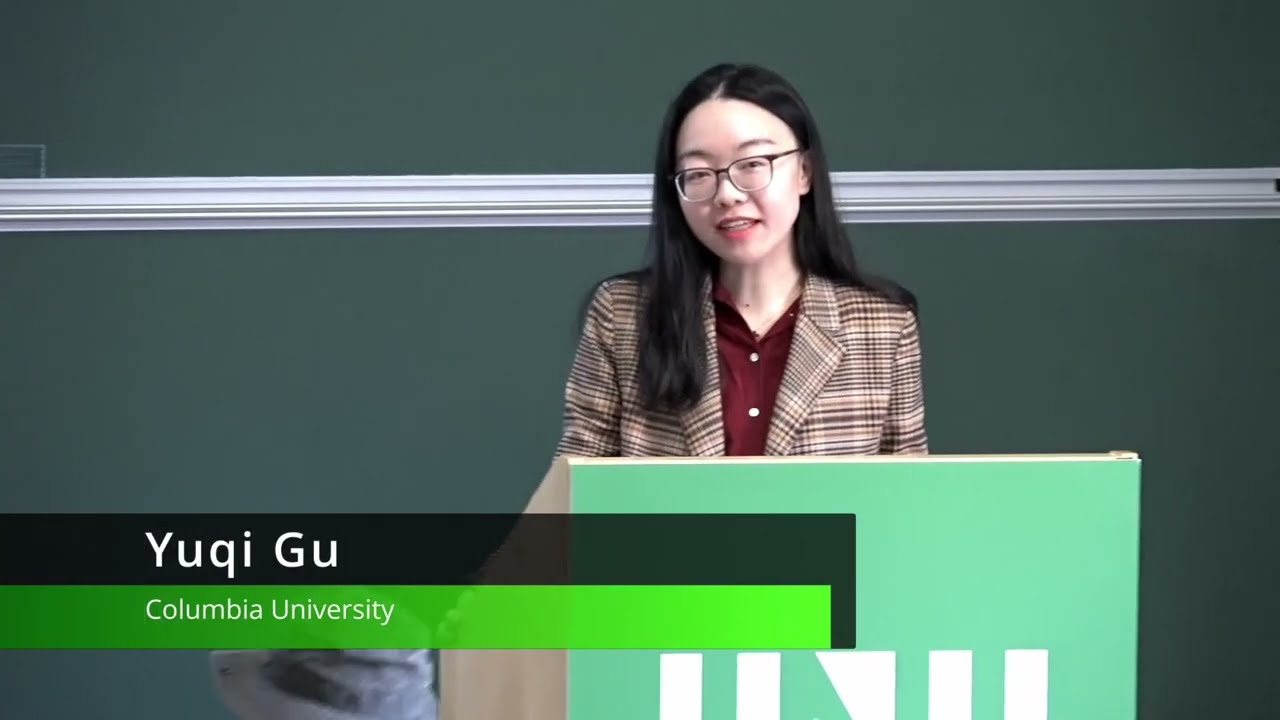 Dr. Yuqi Gu | Discrete Causal Representation Learning