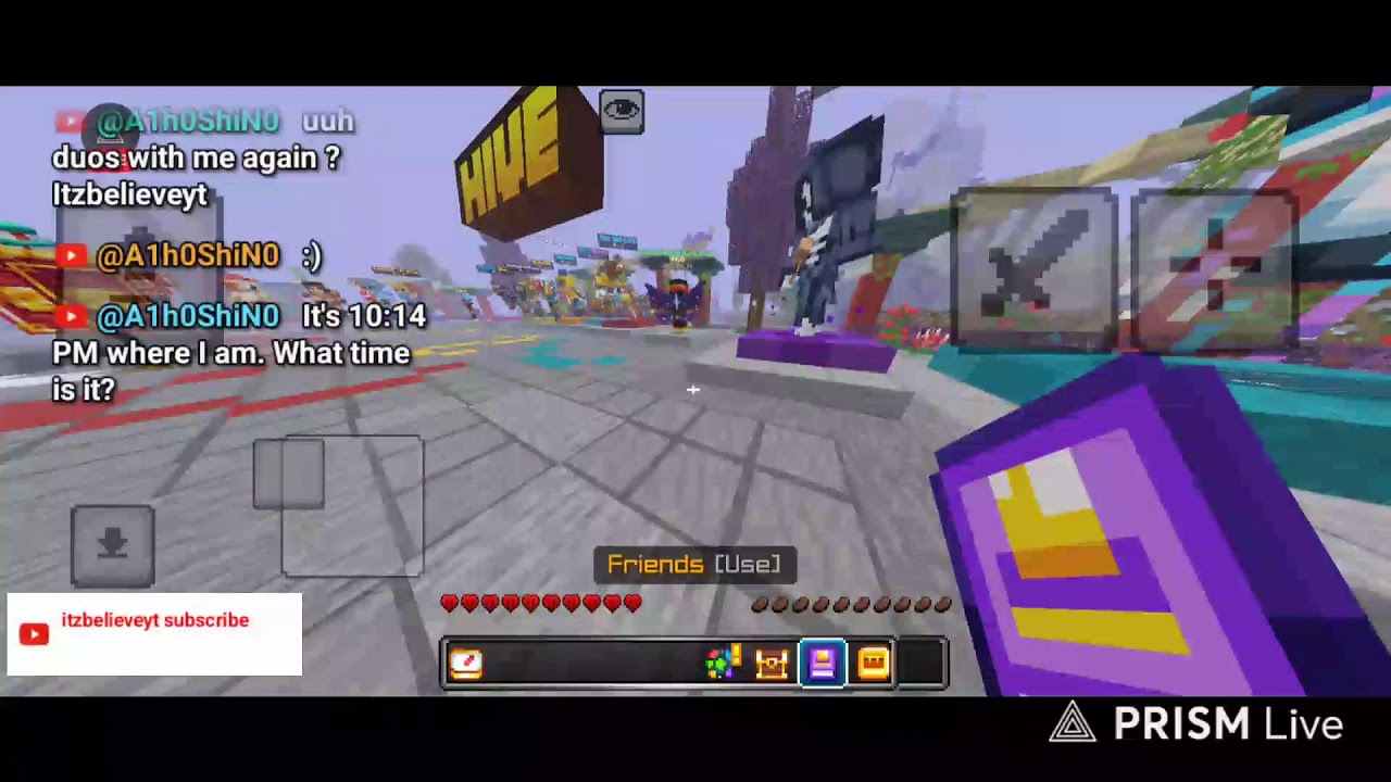 Live streaming of itzbelieveyt