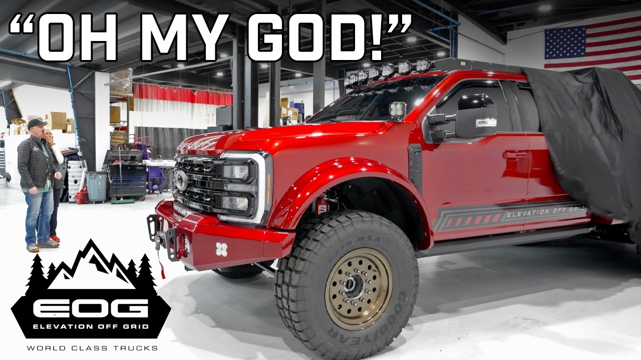 Picking Up Their Dream Truck: 2025 Black Edition F-550 Build & Delivery