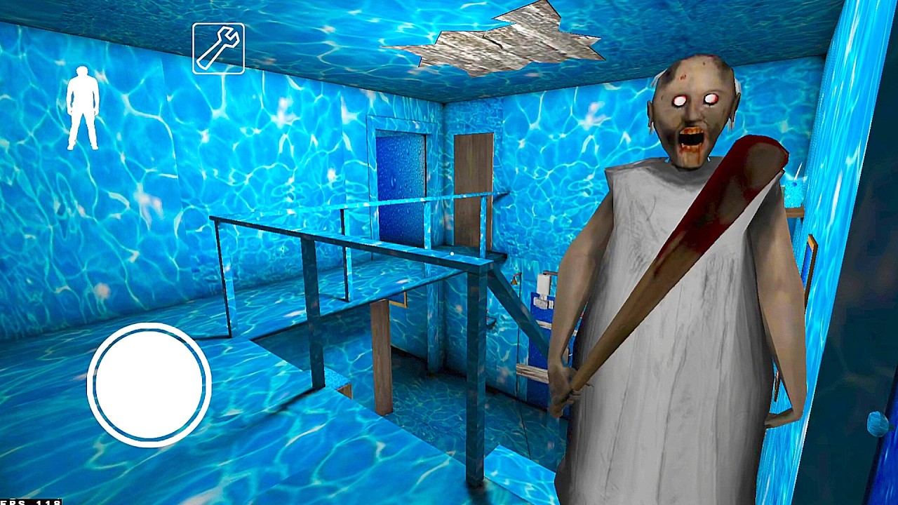 Granny Underwater House Escape 😂 EP-5 #granny #grannyhorrorgame #gaming #horrorgame #gameplay