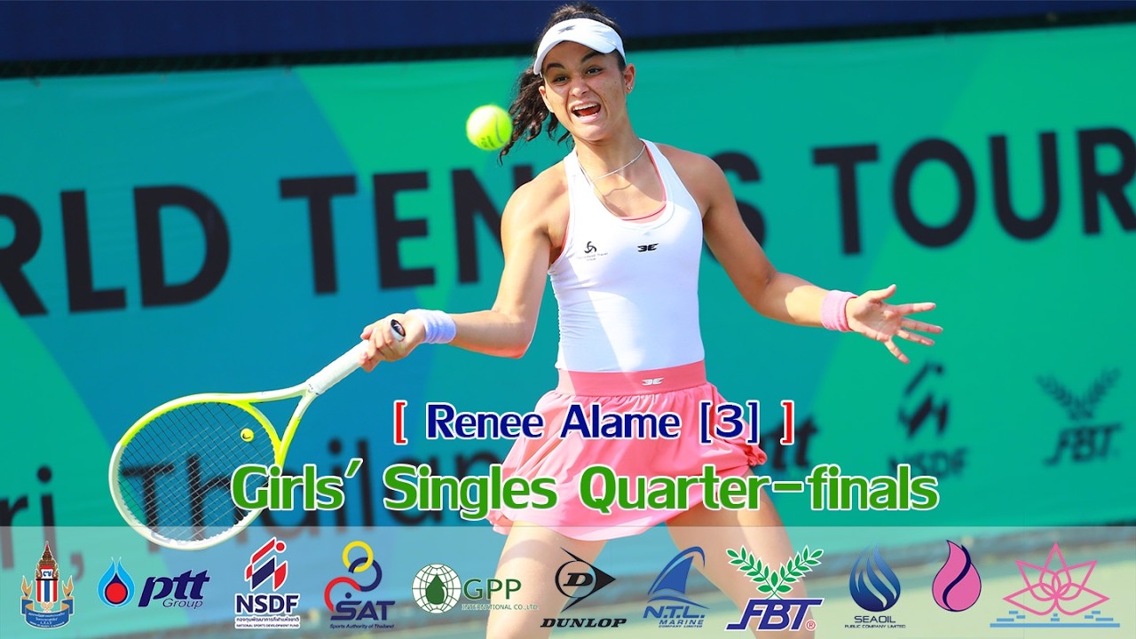 ITF Juniors World Tennis Tour J300 1 Girls' Singles Quarter finals –Renee Alame 3 vs Alena Kharchenk