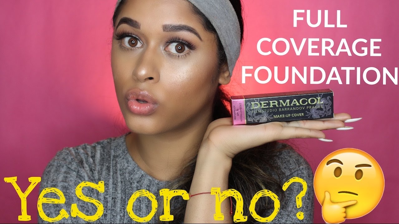 Does it really work? | DERMACOL FULL COVERAGE FOUNDATION | Review |