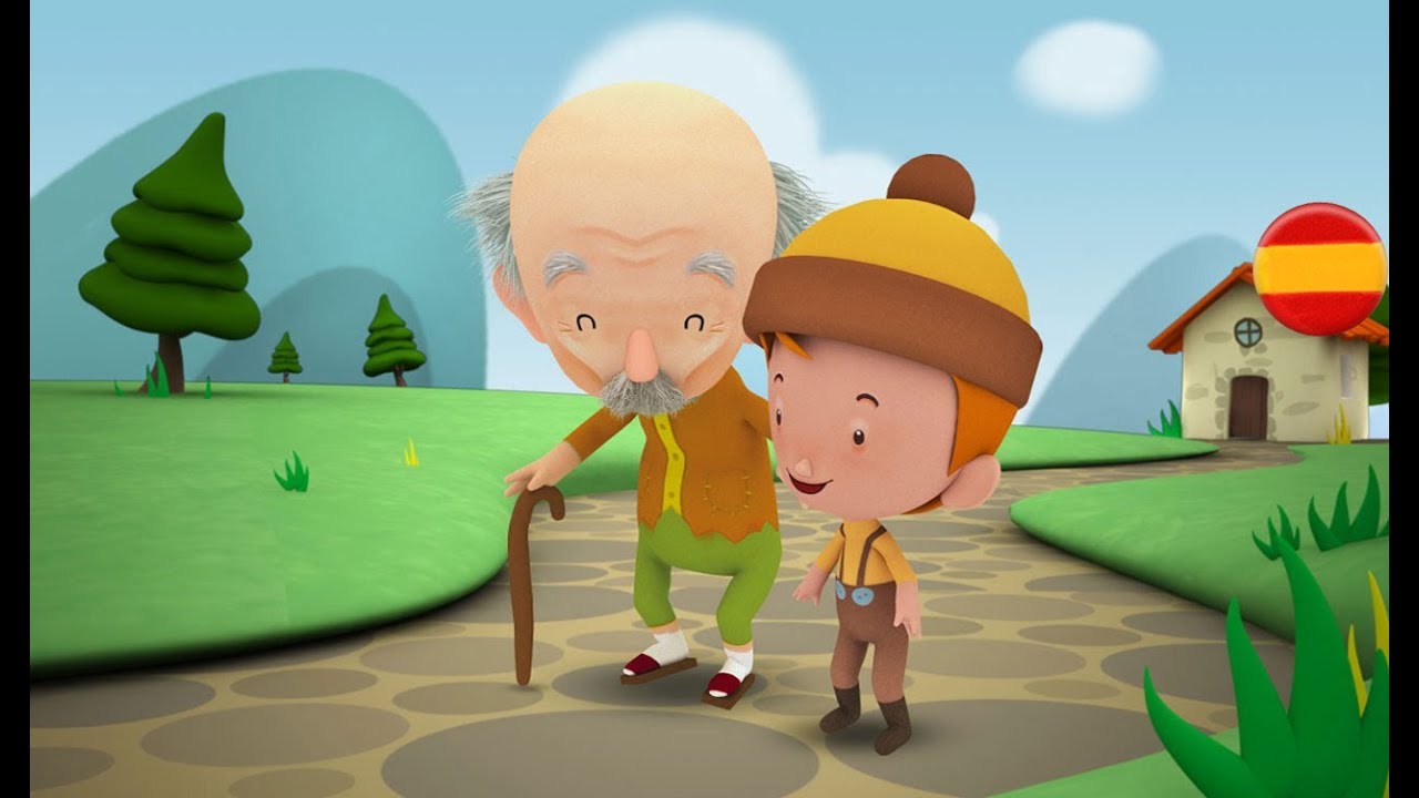 EL ABUELO Y EL NIETO - Cuentos para niños en español