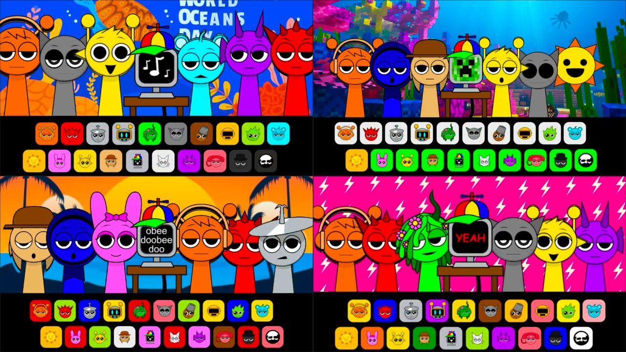 Incredibox Sprunki - Super MIX (MOD/COVER)