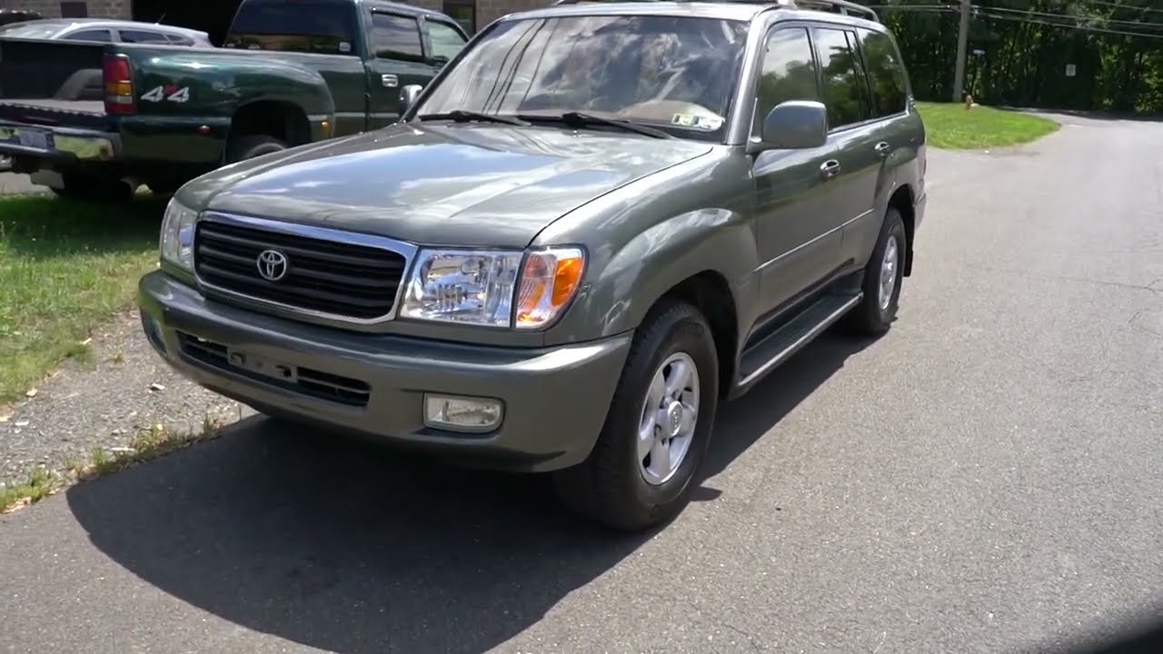 Обзор Toyota Land Cruiser 4WD FJ100 1999 года в формате 4K. Виртуальный тест-драйв и осмотр автом...
