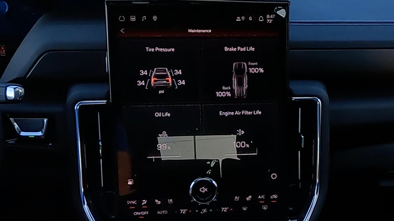 Учебные пособия по GMC Yukon 2026 года — как использовать центральный экран