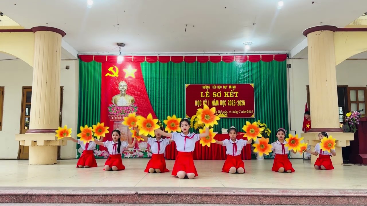 MÚA CA NGỢI TỔ QUỐC - TIỂU HỌC DUY MINH