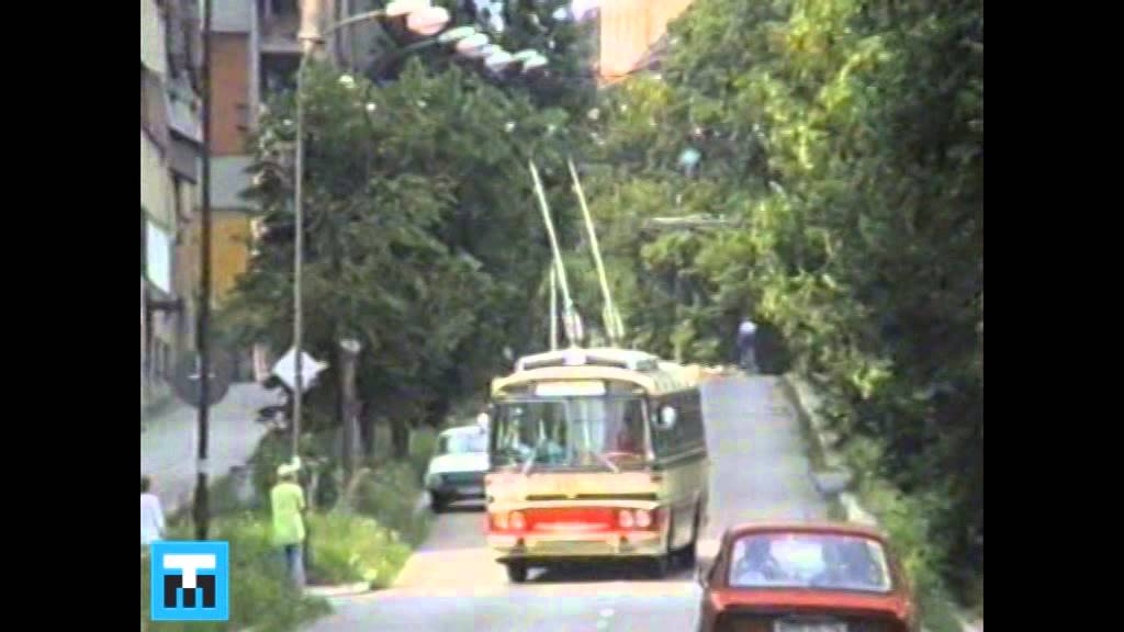1991 TMB Vyjezd trolejbusu T 11