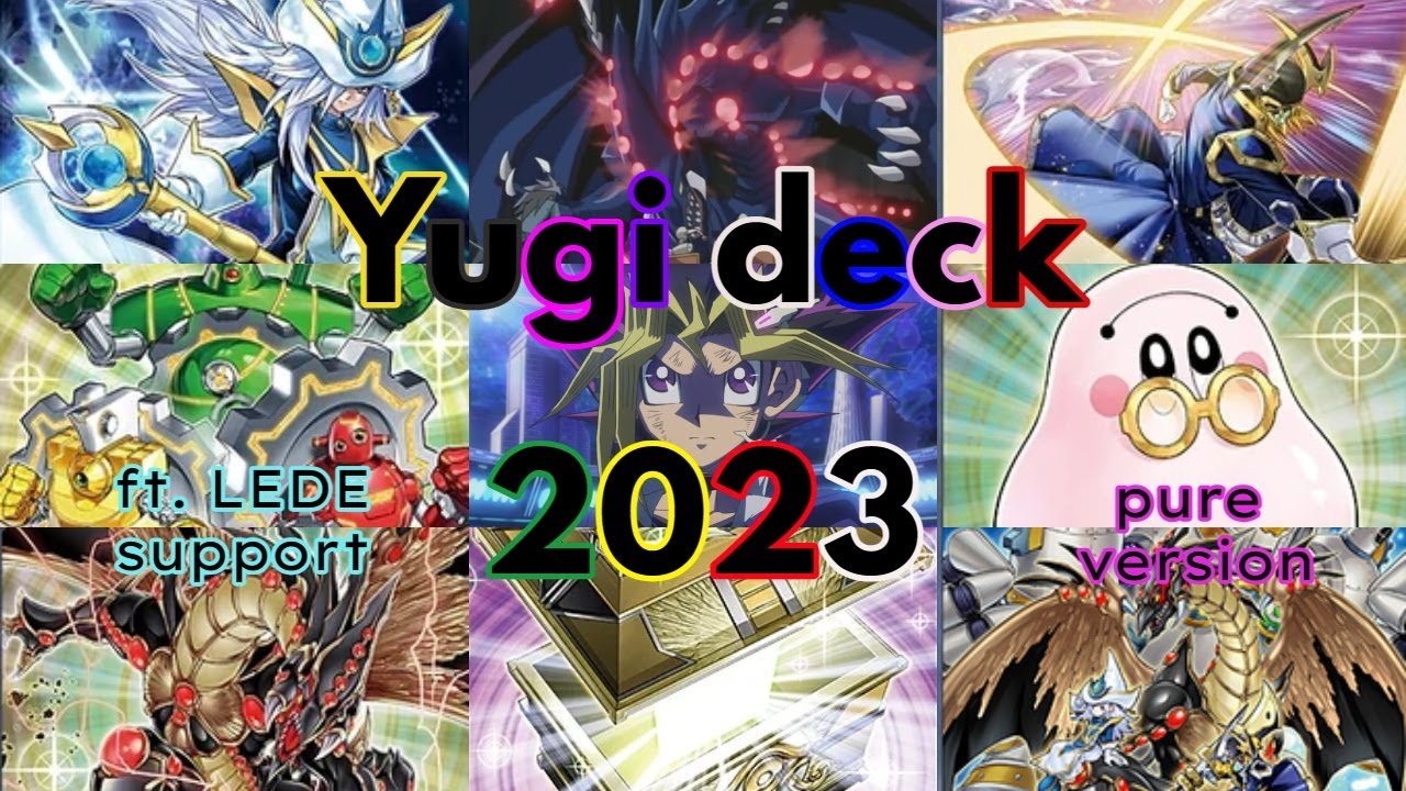 YUGI MUTO IS BACK! (Anime-themed) Yugi Muto/Gold Sarcophagus of Light deck 2023, ft. LEDE support