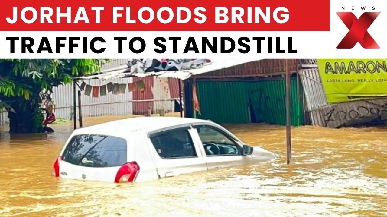 Assam Floods: NH-715 Submerged in Jorhat as Flash Floods Worsen Situation in Teok, Kakojan