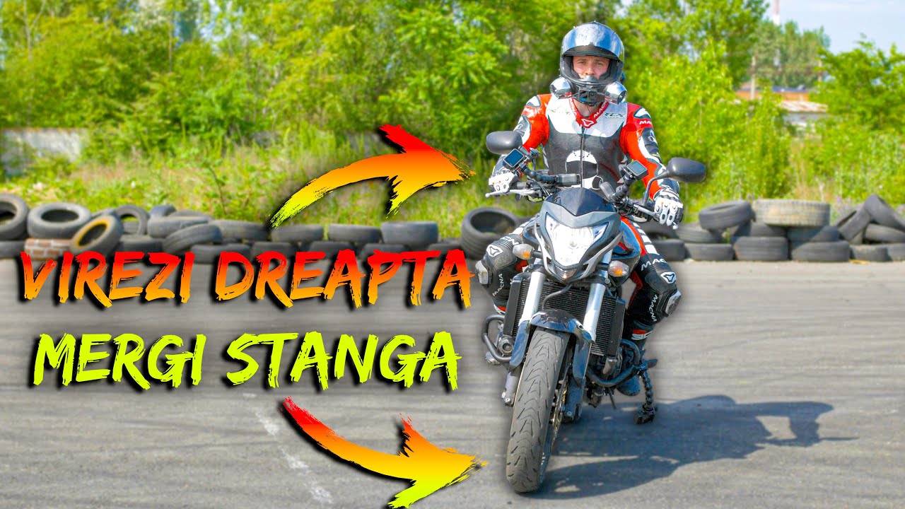 Cum se conduce CORECT o motocicleta - TUTORIAL PART 2