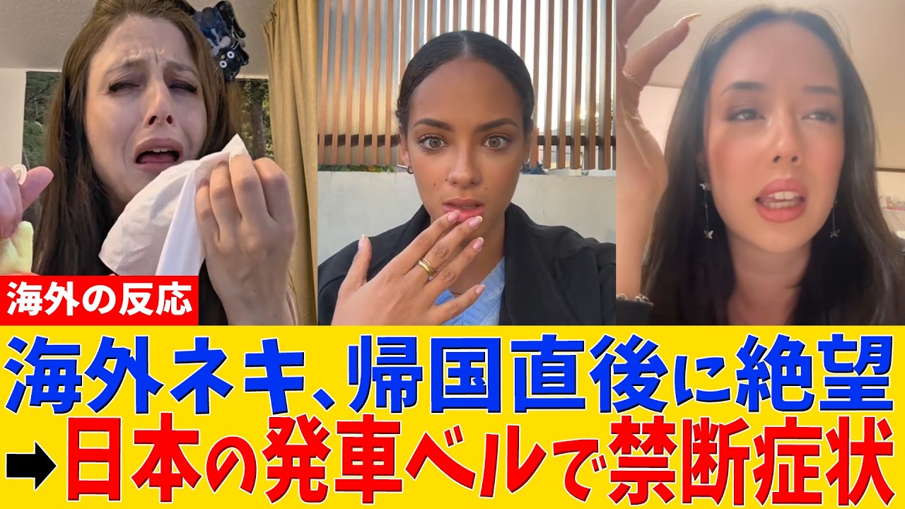 【海外の反応】「発車メロディが頭から離れない…」日本ロスで発狂する外国人。日本の音と風景が美しすぎた