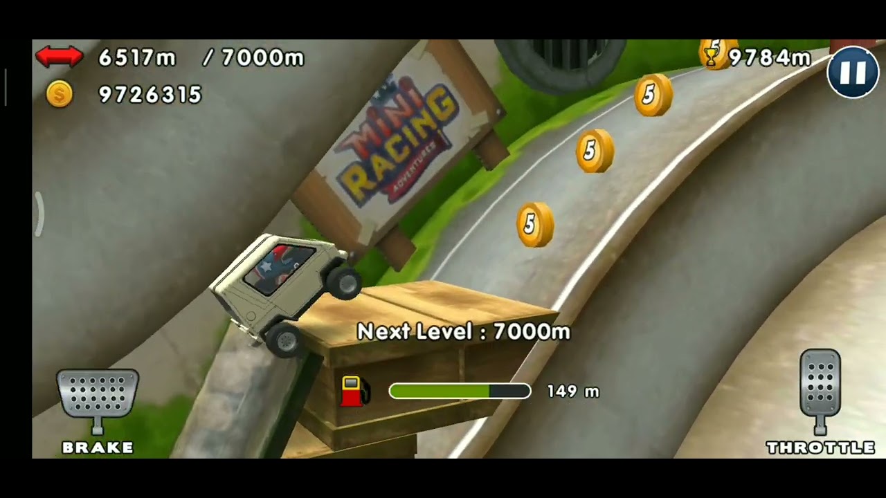 Insane record! Mini mo 10207m in Stinky sewer - Mini racing adventure