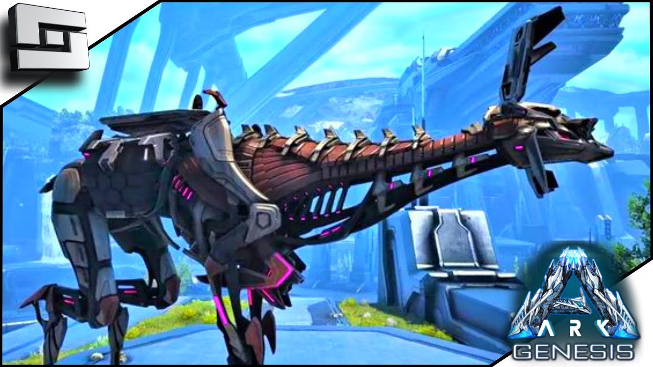 TAMING The New TEK STRYDER In Ark Genesis 2! E8