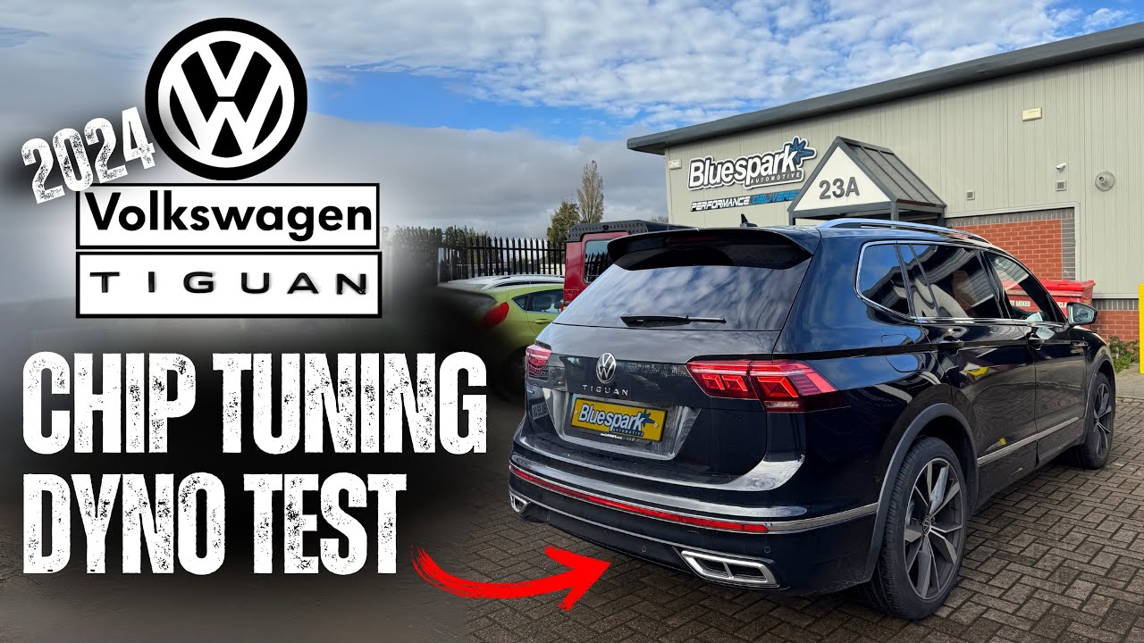 VW Tiguan Allspace 2024 1.5 TSI 148bhp/150ps Dyno Test &ndash; Bluespark Tuning Box
