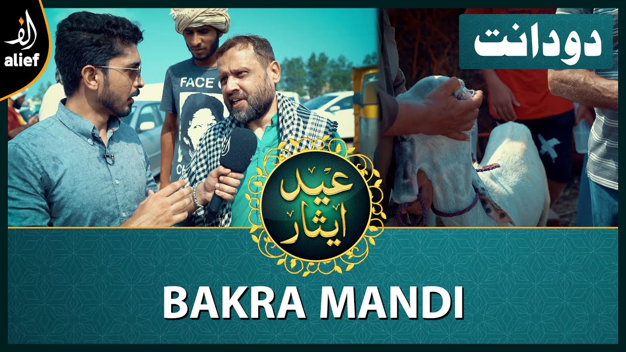 Bakra Mandi Special | Humza Jawaid Subzwari | Bari Eid Ki Bari Tiyaarian | Eid Esar | Alief TV