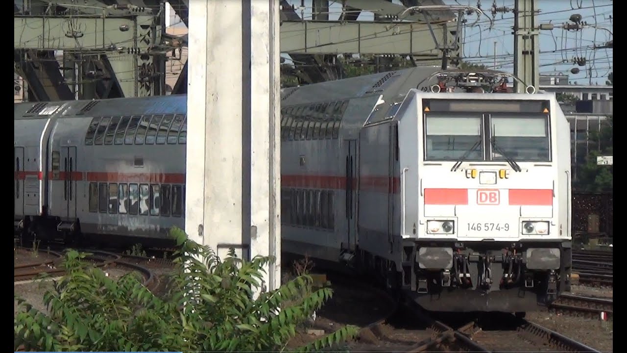 Treinen op Station Köln Hbf / Zugverkehr in Köln Hbf (2016)