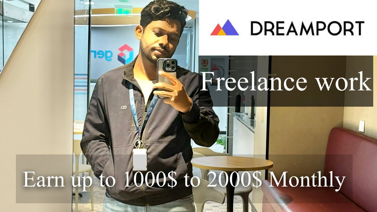 Фриланс в Dreamport || Заработок в долларах || Работа из дома || 1000$ - 2000$ в месяц