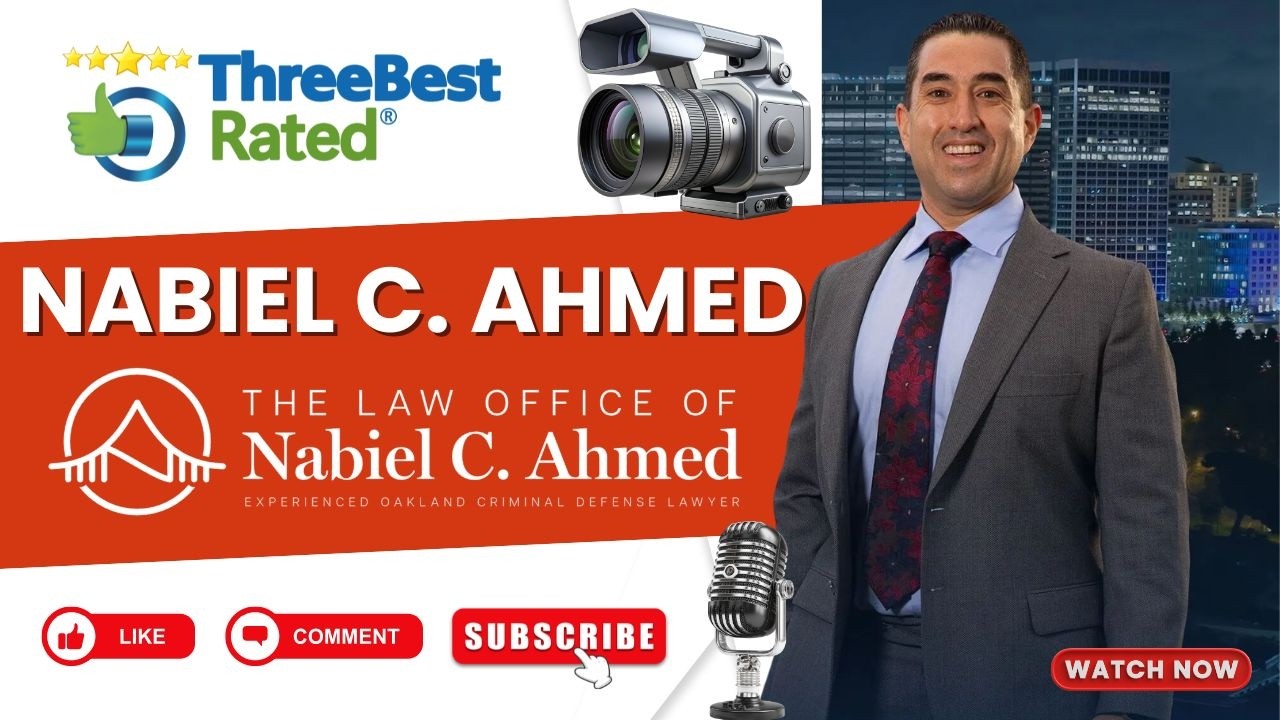 Recognized by ThreeBestRated&reg;: Nabiel C. Ahmed on Criminal Defense Strategy in Oakland, CA